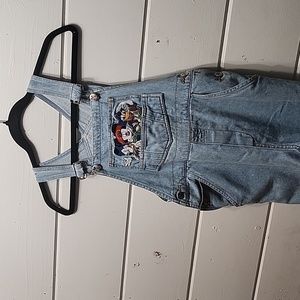 Kids mickey overalls